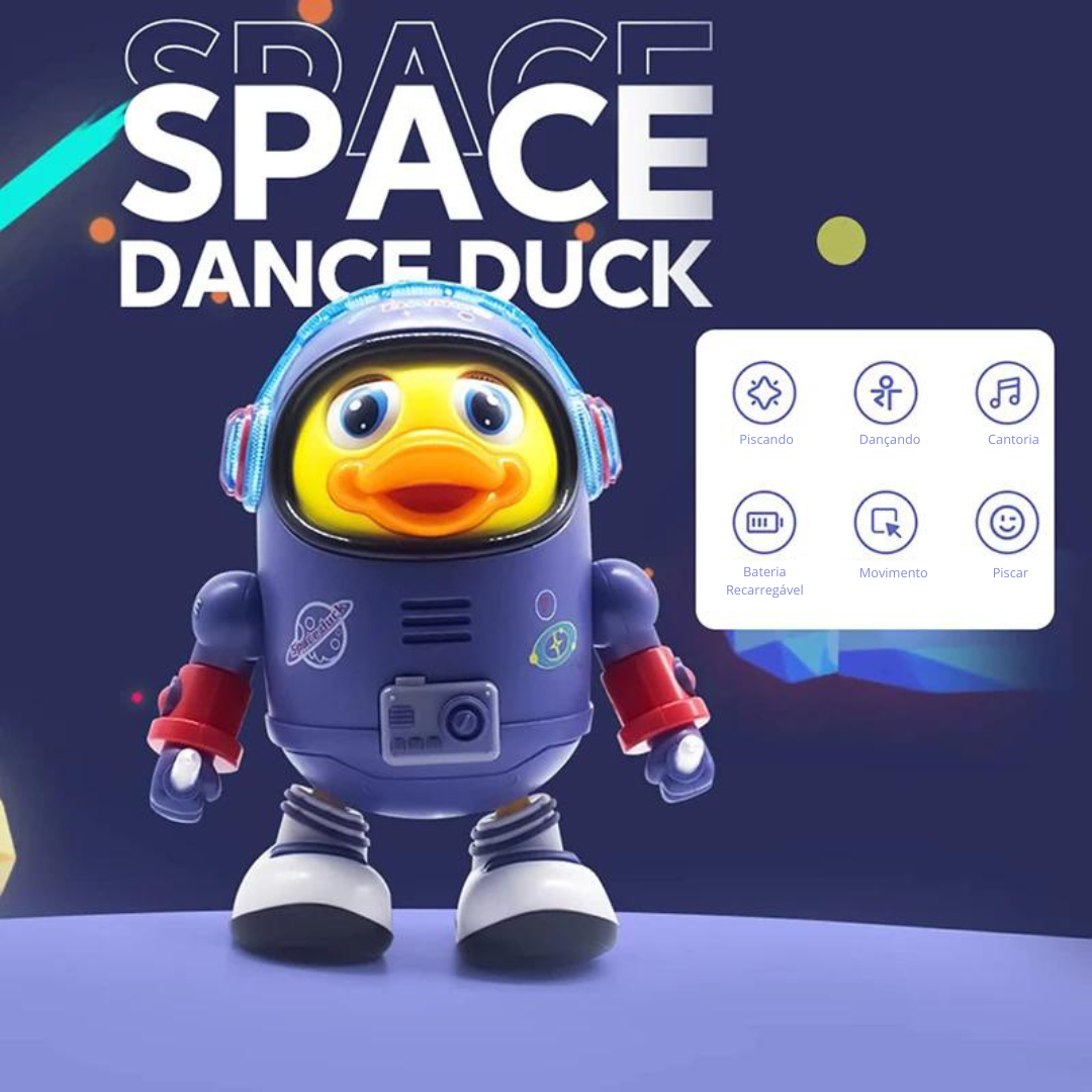 Brinquedo Musical Patinho Dançarino -  SpaceDuck