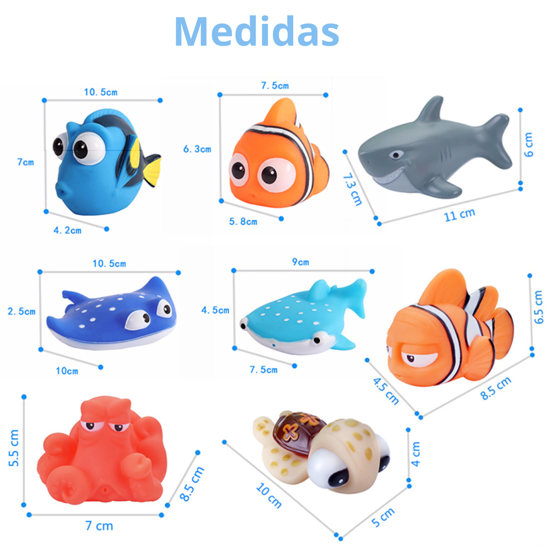 Brinquedo de Banho Bebê (Procurando Nemo)