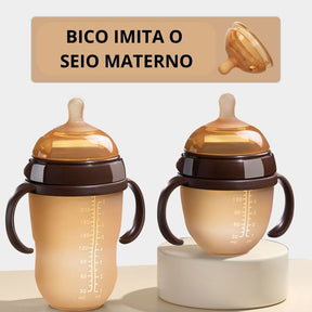 Mamadeira Silicone Imita Seio Materno