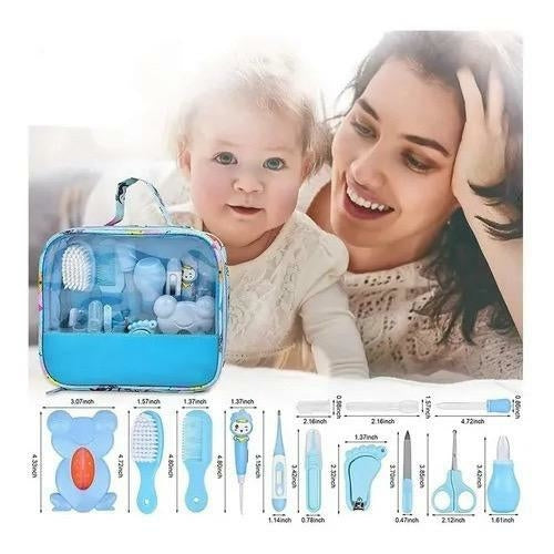 Kit De Higiene 13 Peças Cuidados com o Bebê