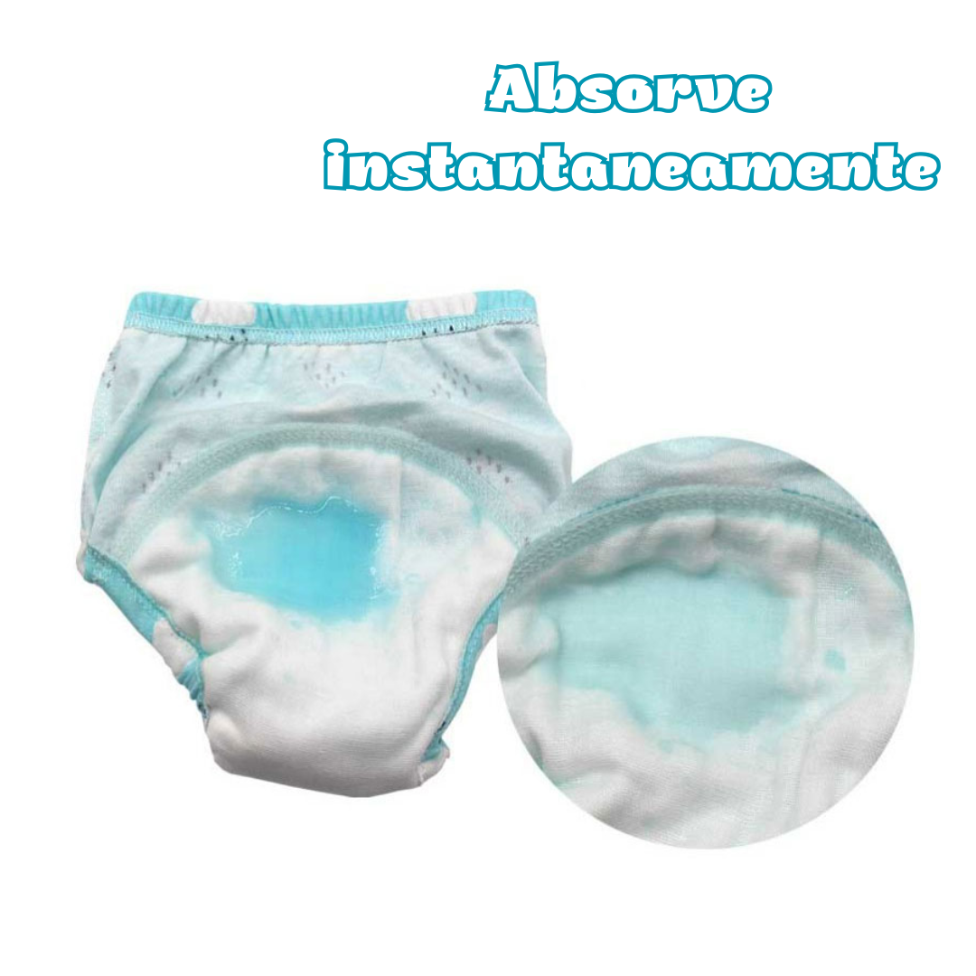 Fralda Para Desfralde Comfort Baby - Kit 5 Unidades