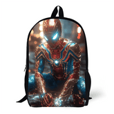 Mochila Escolar com Tema do Homem-Aranha