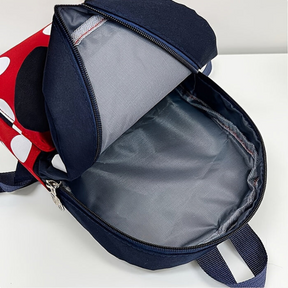 Mochila Escolar do Mickey & Minnie de Bolinhas