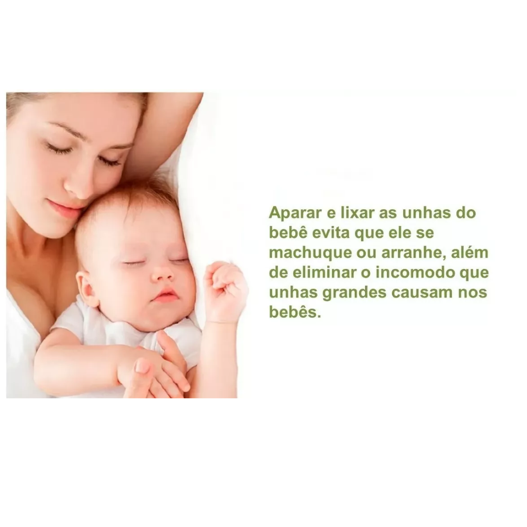 Lixa de Unha Elétrica para Bebês