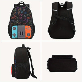 Mochila Escolar de Nylon com tema de Controle