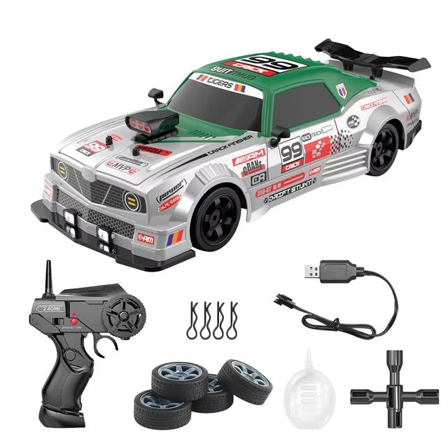 Carrinho Controle Remoto Drift Speed Racing Com Luzes Bateria Recarregável