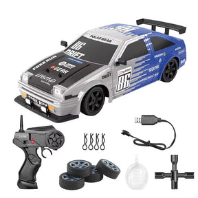 Carrinho Controle Remoto Drift Speed Racing Com Luzes Bateria Recarregável