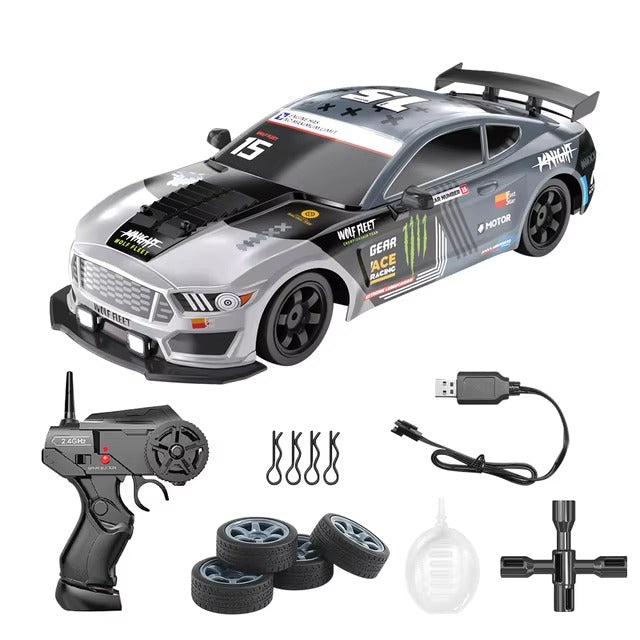 Carrinho Controle Remoto Drift Speed Racing Com Luzes Bateria Recarregável